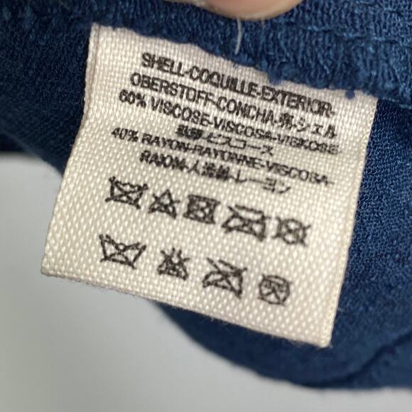 Free People Look Through Cut Out Blue Printed Tank Top Women's Size Large L - Picture 7 of 9